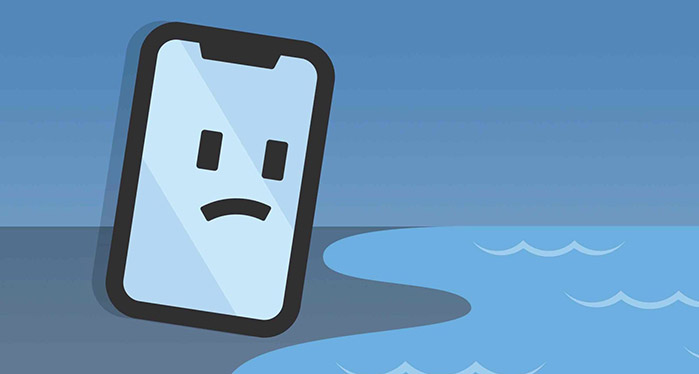 Cosa fare se il tuo iPhone è caduto in mare?