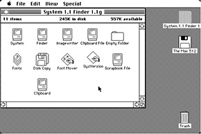 Mac OS System 1